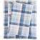 Woolrich Flannel Underlakan Blå (274.32x)