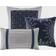 Madison Park Palmer Bedspread Blue (228.6x228.6)