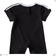 Adidas 3-Stripes Cotton Shortie Romper - Black