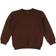 Leveret Neutral Solid Color Pullover Sweatshirt - Brown (29415189807178)