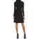 French Connection Mari Rib Knit Long Sleeve Minidress - Black