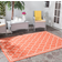 Safavieh Courtyard Luna Beige, Orange 48x48"