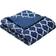 Madison Park Ogee Blankets Blue (177.8x152.4cm)