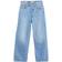 Levi's Ribcage Straight Ankle Jeans - Light Indigo Worn In/Blue