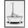 Stupell Industries Giraffe in a Tub Funny Animal Bathroom Drawing Framed Art 3.8x35.6cm