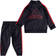 Adidas Infant Track Logo Jacket & Joggers Set - Black Red