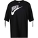 Nike T-Shirt Logo Nero Donna