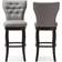 Baxton Studio Leonice Bar Stool 45.2" 2pcs