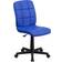 Flash Furniture GO-1691-1-BLUE-GG Office Chair 34"