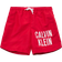 Calvin Klein Boy's Intense Power Swim Shorts - Deep Crimson (KV0KV00006)