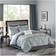 Madison Park Lavine Bed Linen Blue (259.08x228.6cm)