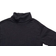 Leveret Cotton Neutral Turtleneck Shirts - Black (28937005039690)