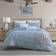 Swift Home Moselle Ruched Waffle Duvet Cover Blue (264.16x233.68cm)