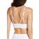 L*Space Pointelle Rib Siren Bikini Top - White