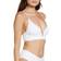 L*Space Pointelle Rib Siren Bikini Top - White