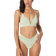 L*Space Pointelle Rib Siren Bikini Top - Light Olive