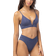 L*Space Pointelle Rib Siren Bikini Top - Slate