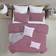 Swift Home Moselle Ruched Waffle Duvet Cover Pink (264.16x233.68cm)