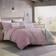 Swift Home Moselle Ruched Waffle Duvet Cover Pink (264.16x233.68cm)