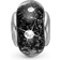 Christina London Topaz Globe Charms - Silver/Black/Transparent