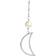 Stine A Bella Moon Earring - Silver/Pearl
