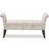 Baxton Studio Avignon Storage Bench 53x26.1"