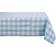 Design Imports Buffalo Tablecloth Blue, White (264.16x152.4)