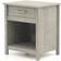 Sauder Cannery Bridge Bedside Table 17.6x22.1"