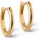 ENAMEL Copenhagen Classic Hoops Earrings 8mm - Gold