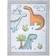 Sammy & Lou Dinosaur Million 4-Piece Crib Bedding Set