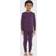 Leveret Cotton Striped Pajama Set - Purple