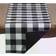 Saro Lifestyle Buffalo Tablecloth Black (182.88x40.64)