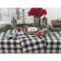 Saro Lifestyle Buffalo Tablecloth Black (182.88x40.64)