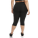 Nike One Mid-Rise Capri Leggings Plus size Women - Black/White