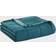 Madison Park Windom Blankets Blue (274.32x228.6cm)