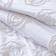 Betsey Johnson Rambling Duvet Cover White (233.68x223.52cm)