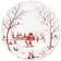 Juliska Country Estate Winter Piatto da Dessert 22.9cm