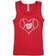 Soft As A Grape Big Girl's Washington Nationals Cotton Tank Top - Red