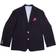 Izod Boy's Brass Button Blazer - Blue Indigo (Z8J0034)