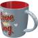 Crafty Capers Retro paw sign motif Kop & Krus 33cl