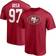 Fanatics Men's Nick Bosa Scarlet San Francisco 49ers T-shirt