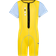 Arena Kid's Water Tribe Warmsuit - Yellowr