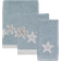 Avanti Sequin Shells Kitchen Towel Blue (45.72x27.94cm)
