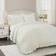 Lush Decor Reyna Bedspread White (233.68x172.72cm)
