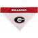 Pets First Georgia Bulldogs Home and Away Bandana L/XL