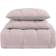 My World Anytime Pleated Duvet Cover Pink, Grey (228.6x172.72cm)