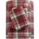 Woolrich Plaid Bed Sheet Red (274.32x)