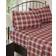 Woolrich Plaid Bed Sheet Red (274.32x)