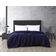 Kenneth Cole Waffle Grid Blankets Blue (274.32x228.6cm)
