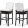 Baxton Studio Ginaro Bar Stool 43.1"